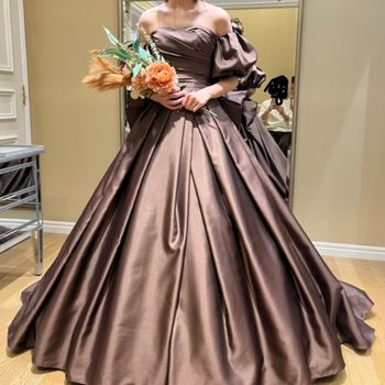 ブラウンドレス