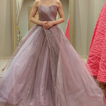 パープルメインのカレードレス