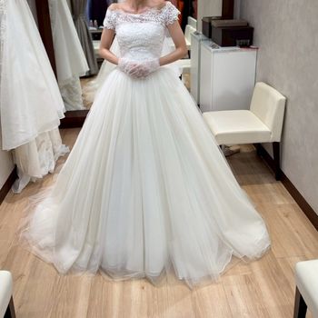 スカートがボリューム満点でふわふわもちもち