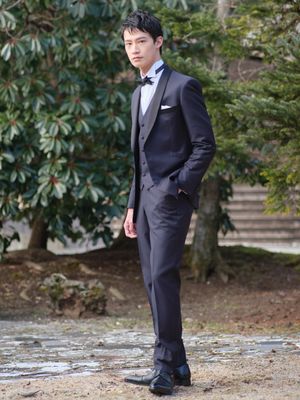 紺 ネイビー の新郎衣装一覧 ウェディングドレスの口コミサイト ウエディングパークドレス