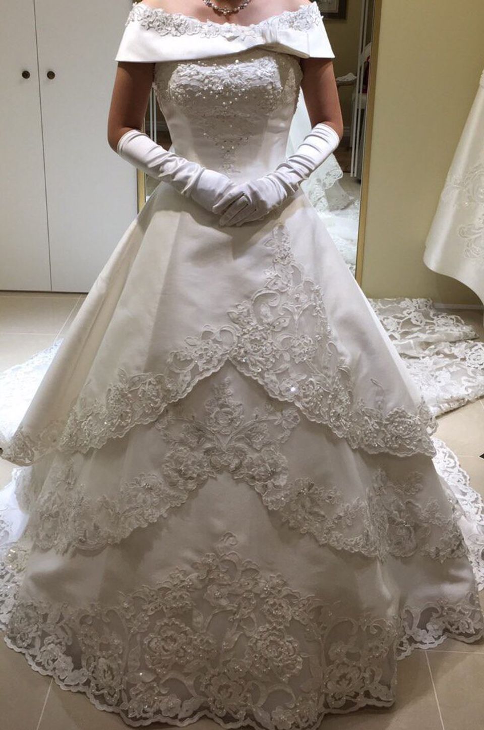 プリンセスのようなドレス