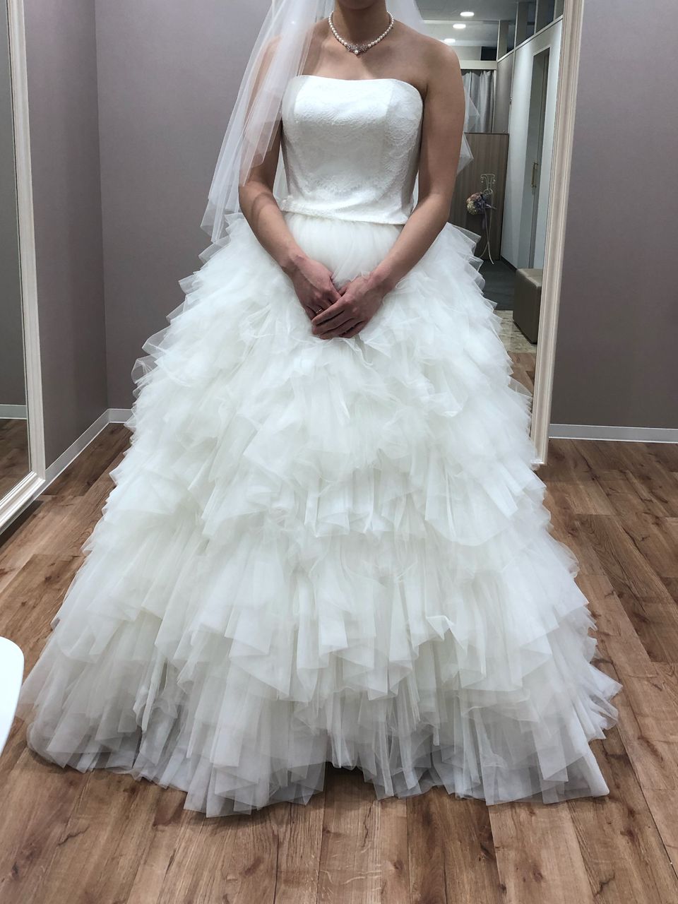 セパレートタイプのドレス
