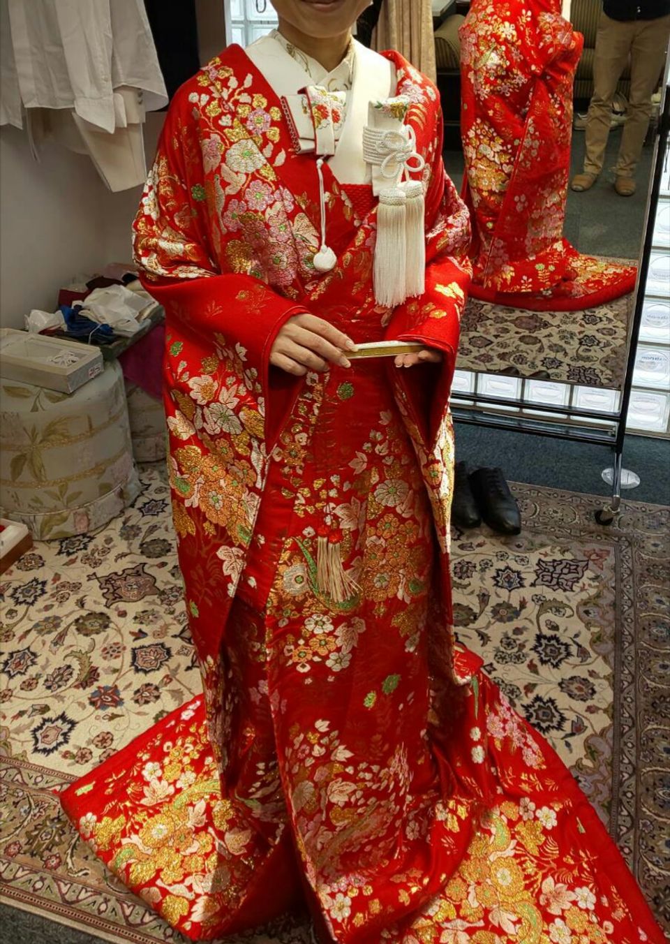 色打掛衣装