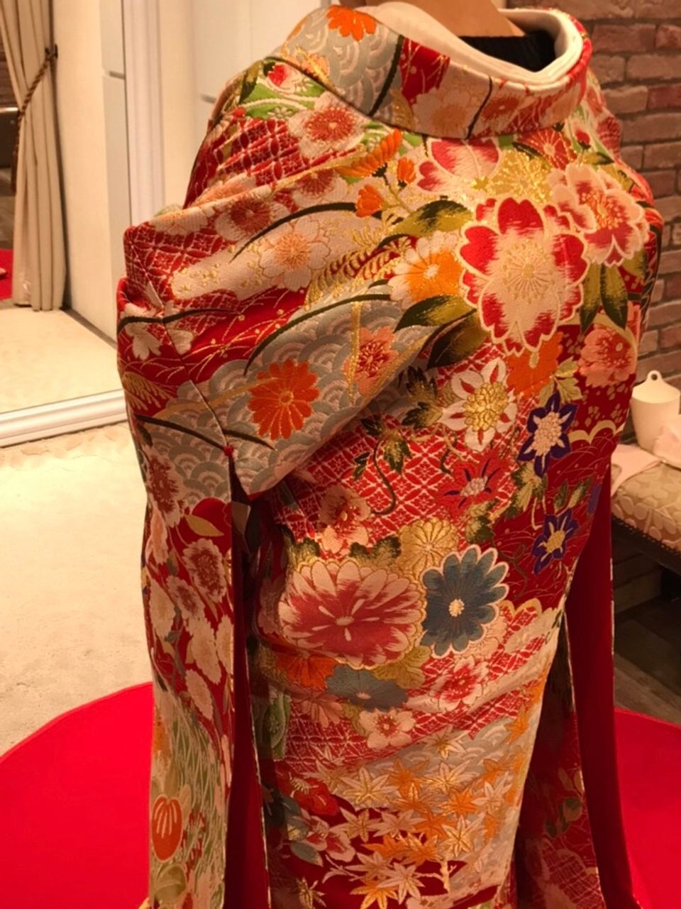 花柄模様