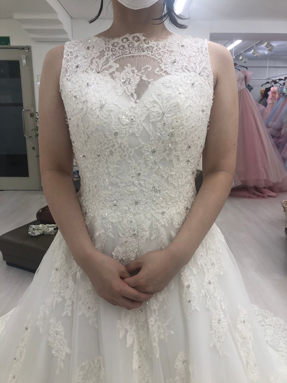 可憐な小花柄のコスパ◎なドレス