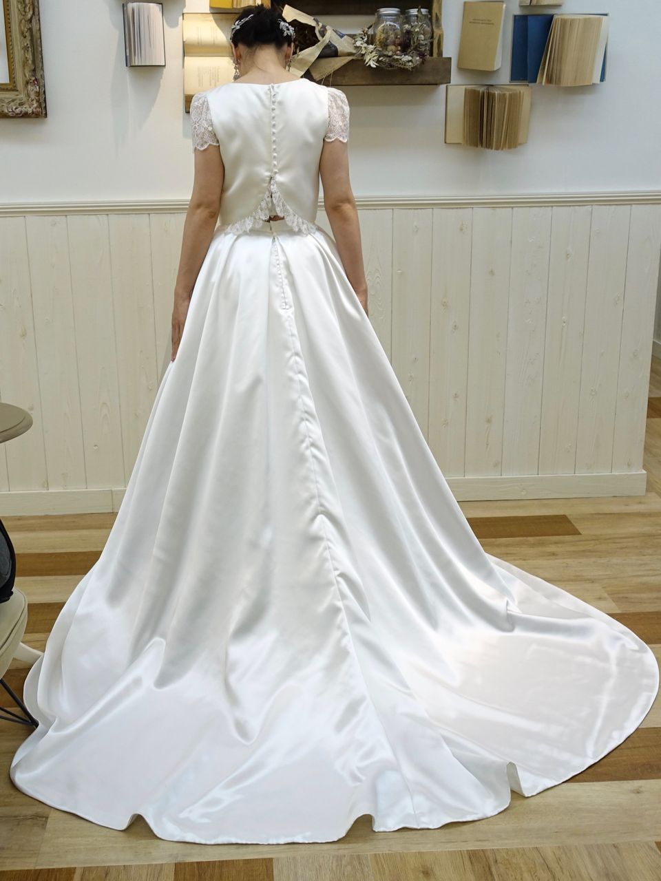 セパレートタイプのお洋服のようなドレス