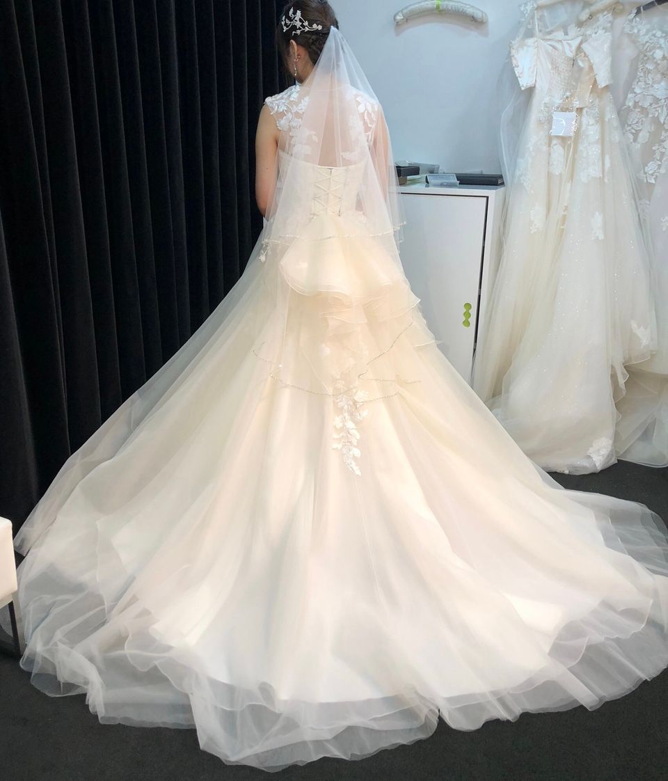 デザインがとても可愛いドレスです