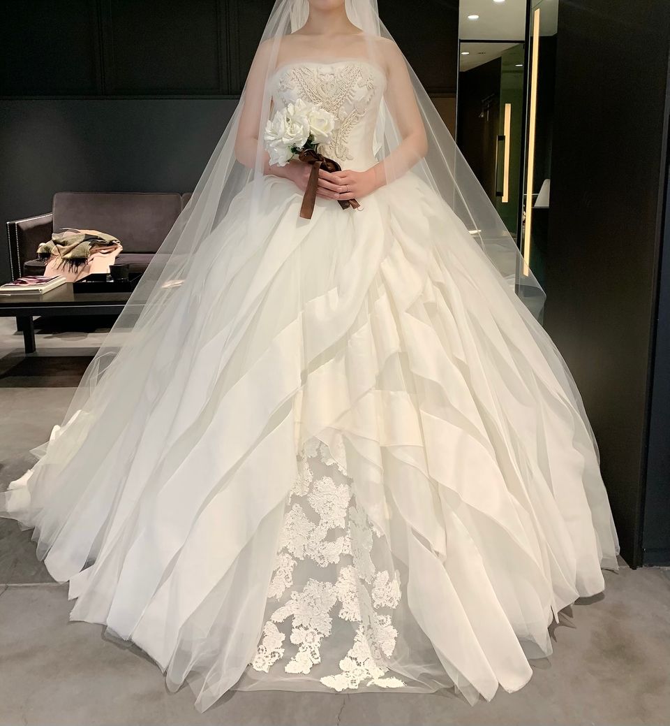 VERAWANG リーゼル。✔︎胸のインド刺繍が可愛すぎる ✔︎パニエ
