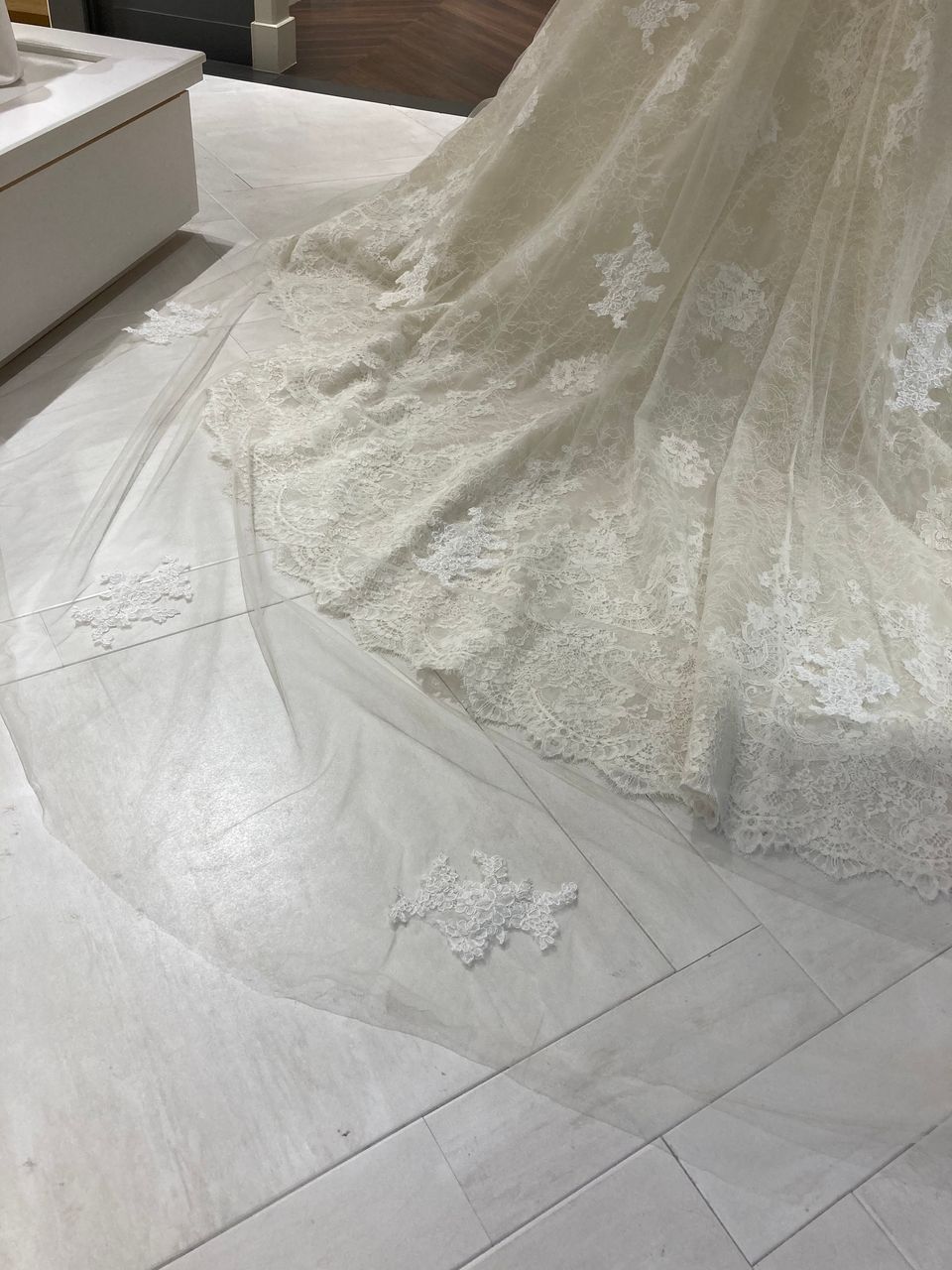 すべてが綺麗が全面刺繍のドレス