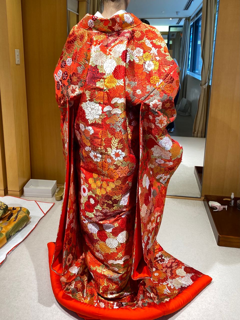 coco　花嫁色打掛　美品 coco様専用 花嫁色打掛 美品