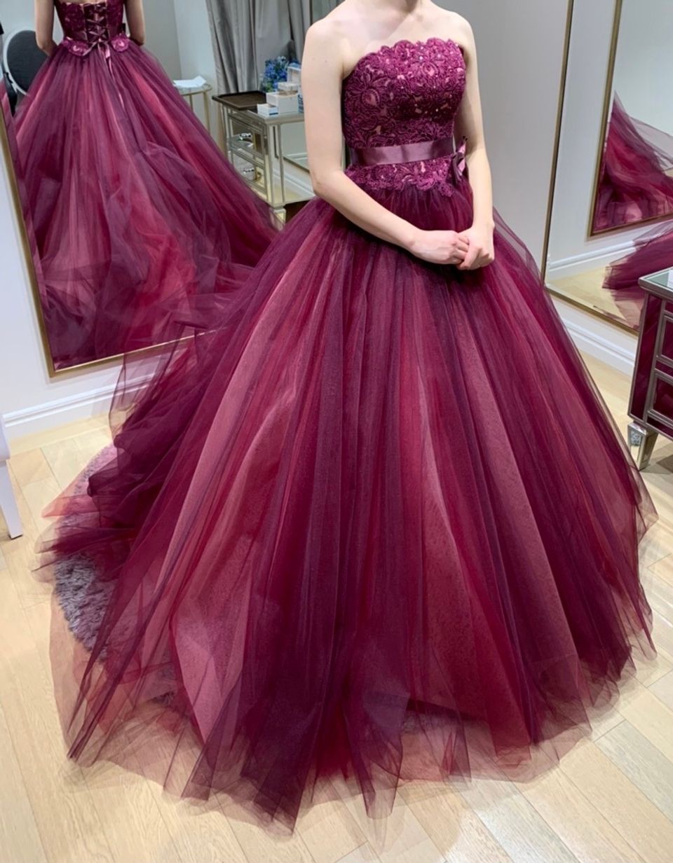 ローラアシュレイ クラシックドレス ヴィンテージ 光沢 ワインレッド 赤 英国製 ローラアシュレイ クラシックドレス ヴィンテージ 光沢 ワイン