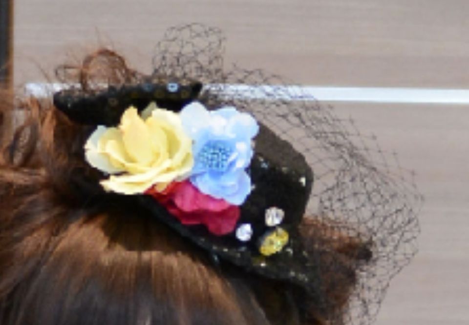 目を引くめずらしいドレス