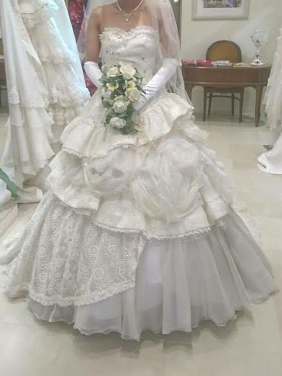 とにかく可愛いウエディングドレス