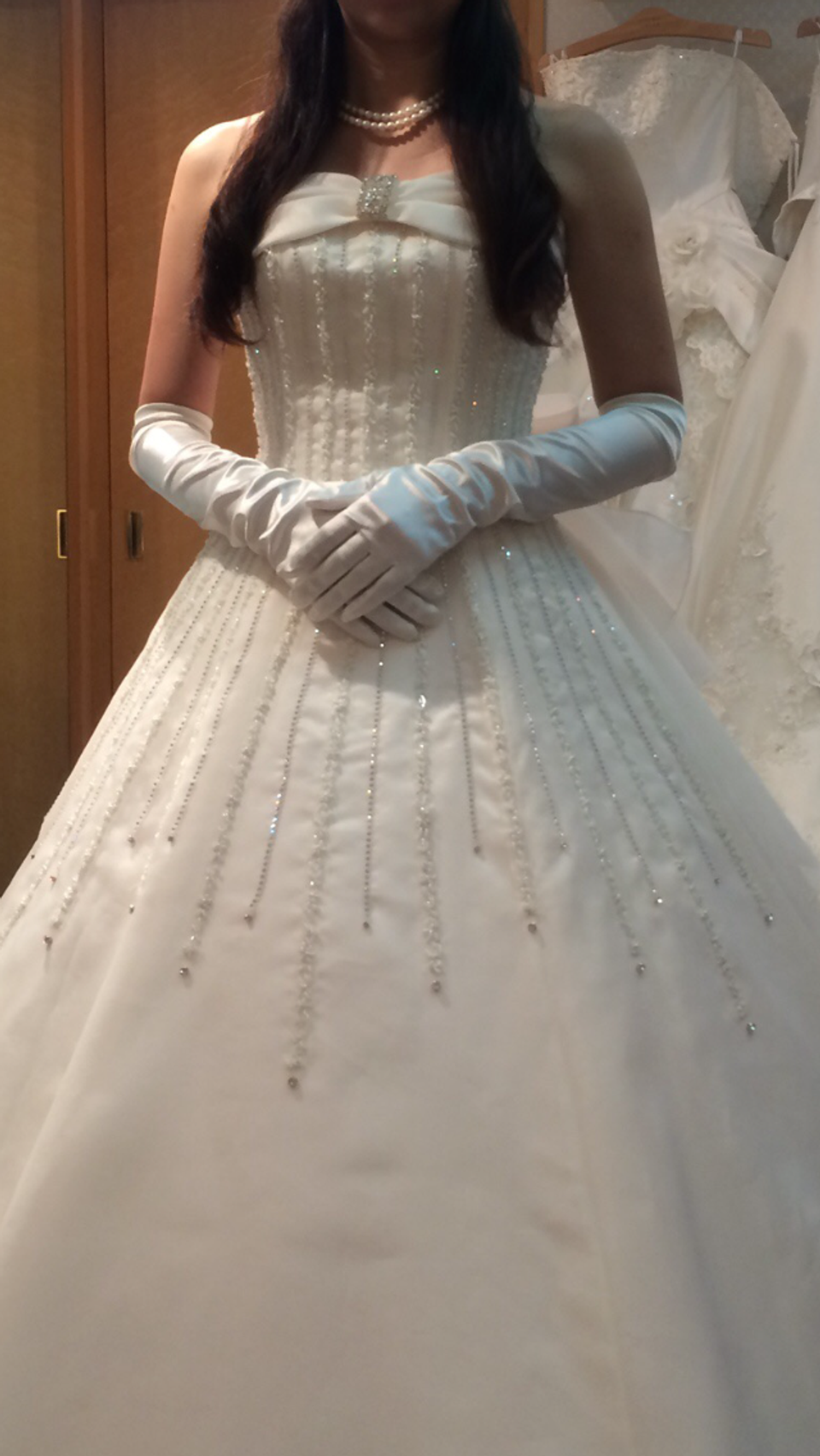 まさにお姫様！って感じのドレス