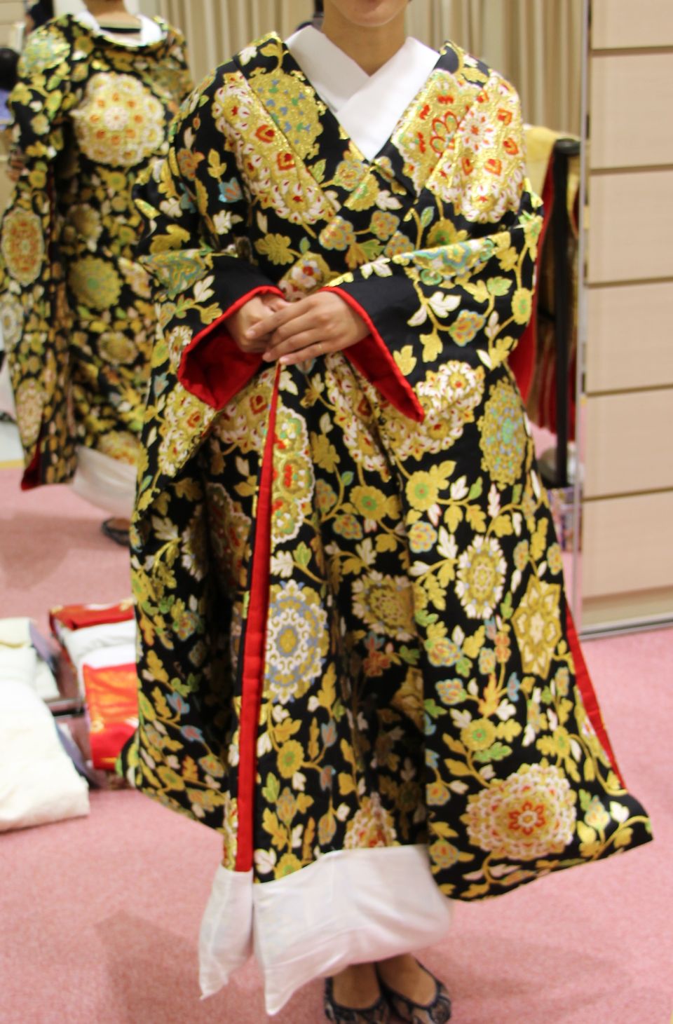 大人っぽい雰囲気の色打掛