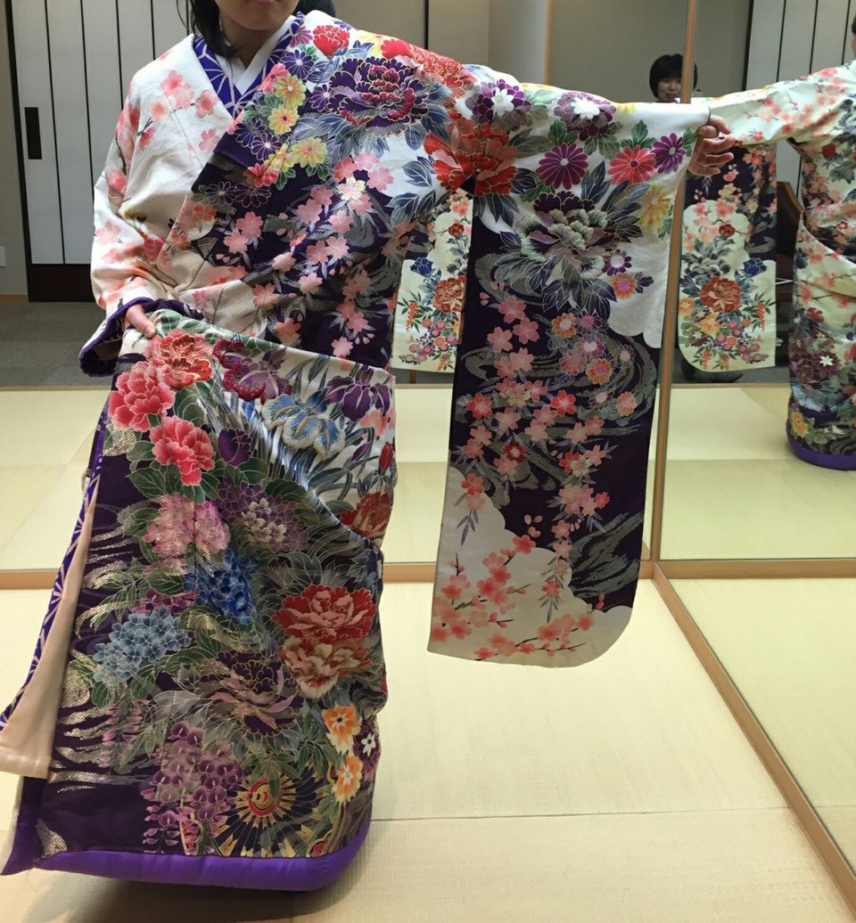 かっこいい色打掛