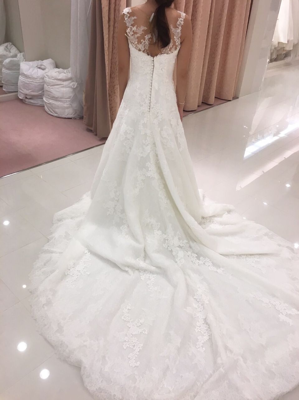 【PRONOVIAS】ソフトマーメイドドレス