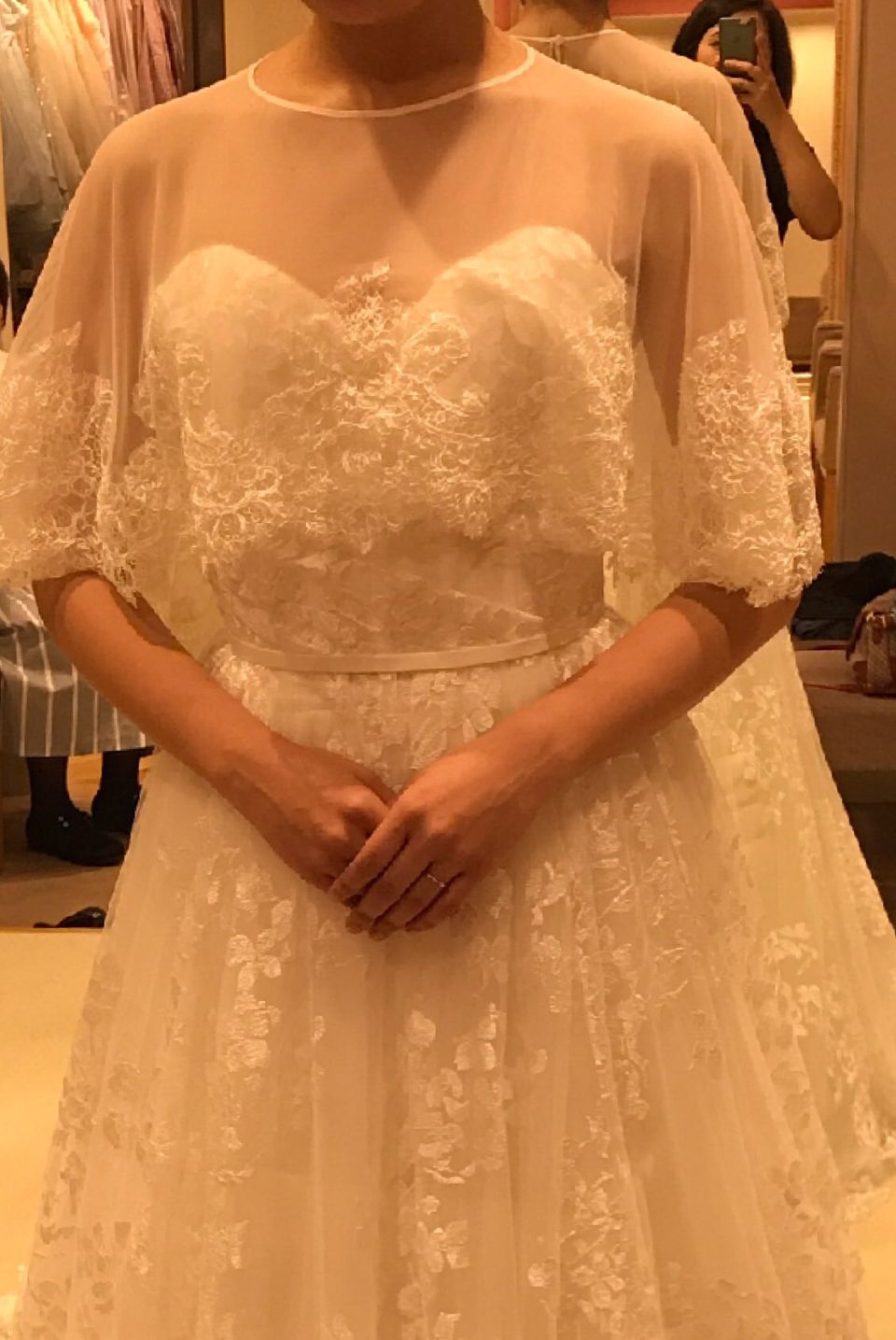 ナチュラルだけど、繊細なモチーフがいい