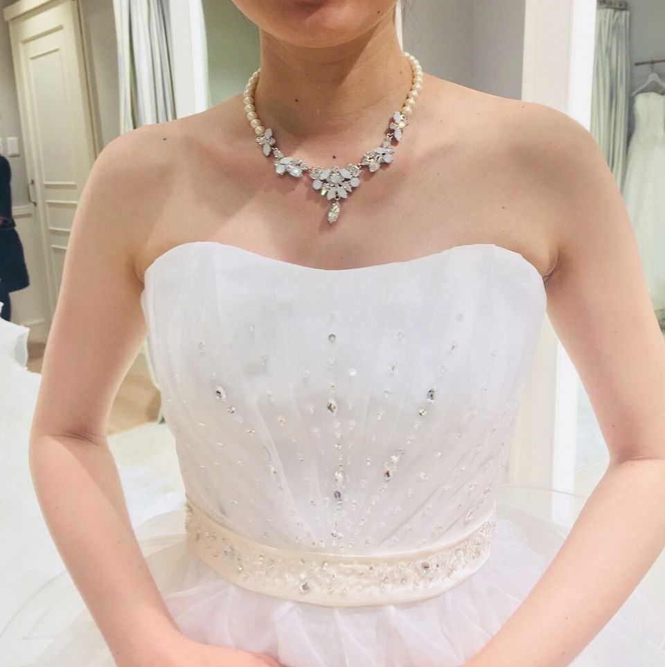 動きのある可愛らしいドレス