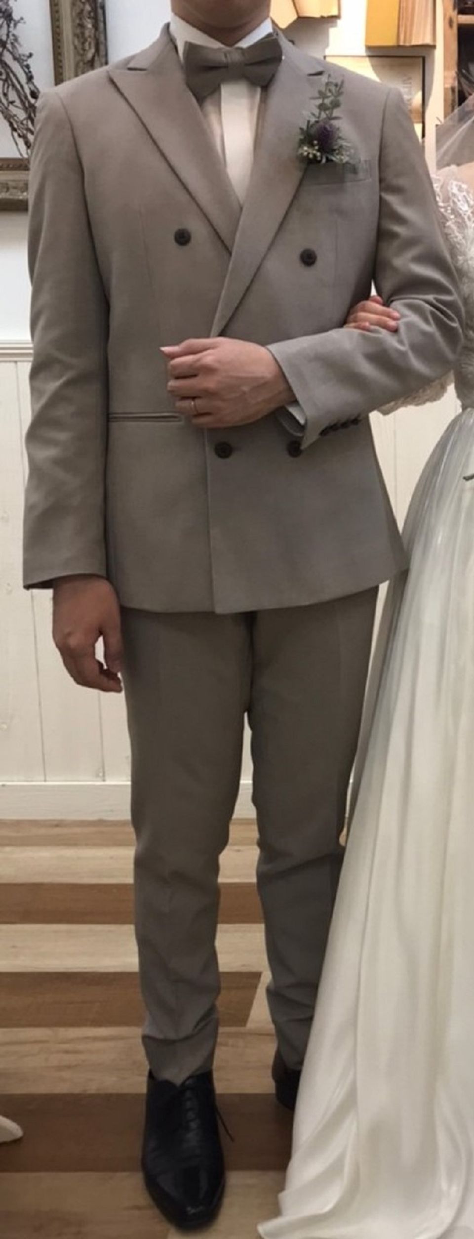 ダブルのおしゃれタキシード