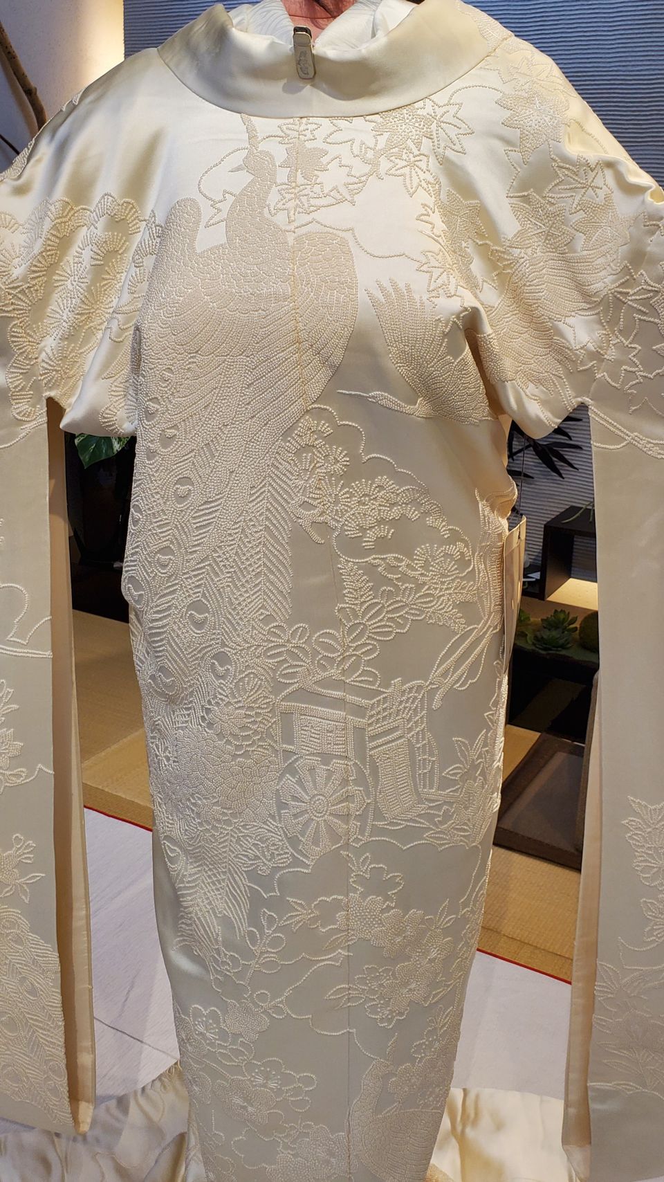 相良刺繍の鳳凰