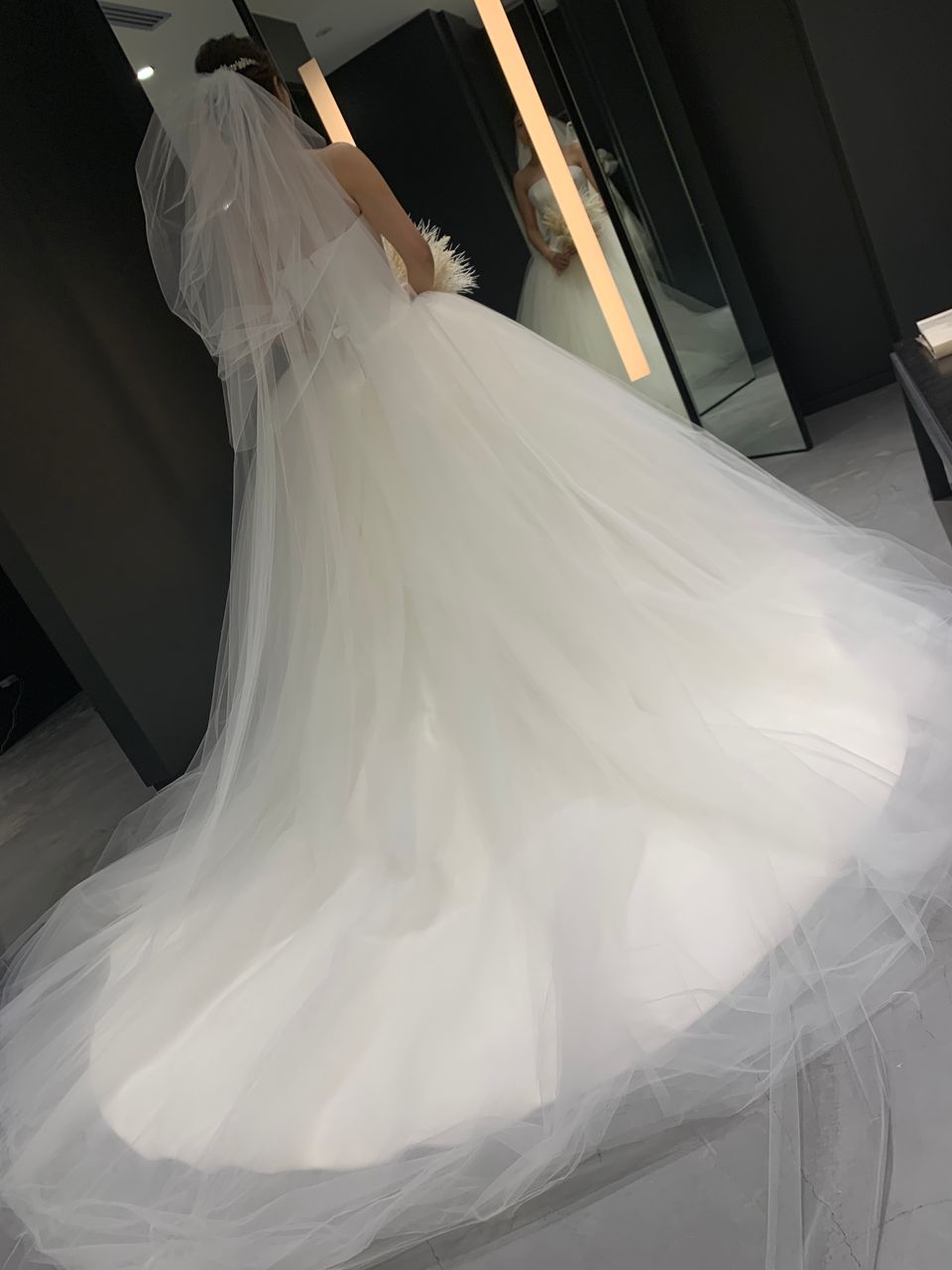 シンプルだが見栄えのするドレス