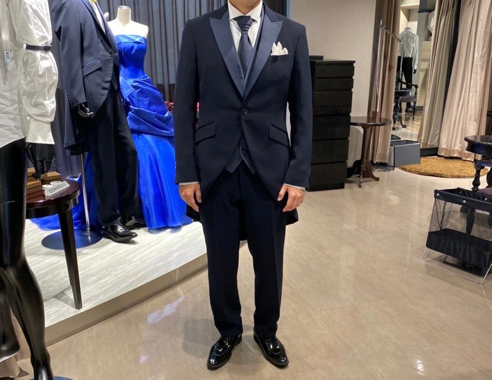 シックなタキシード