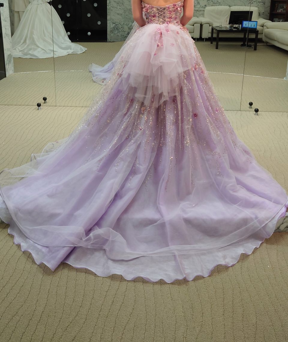 ラプンツェルのようなドレス
