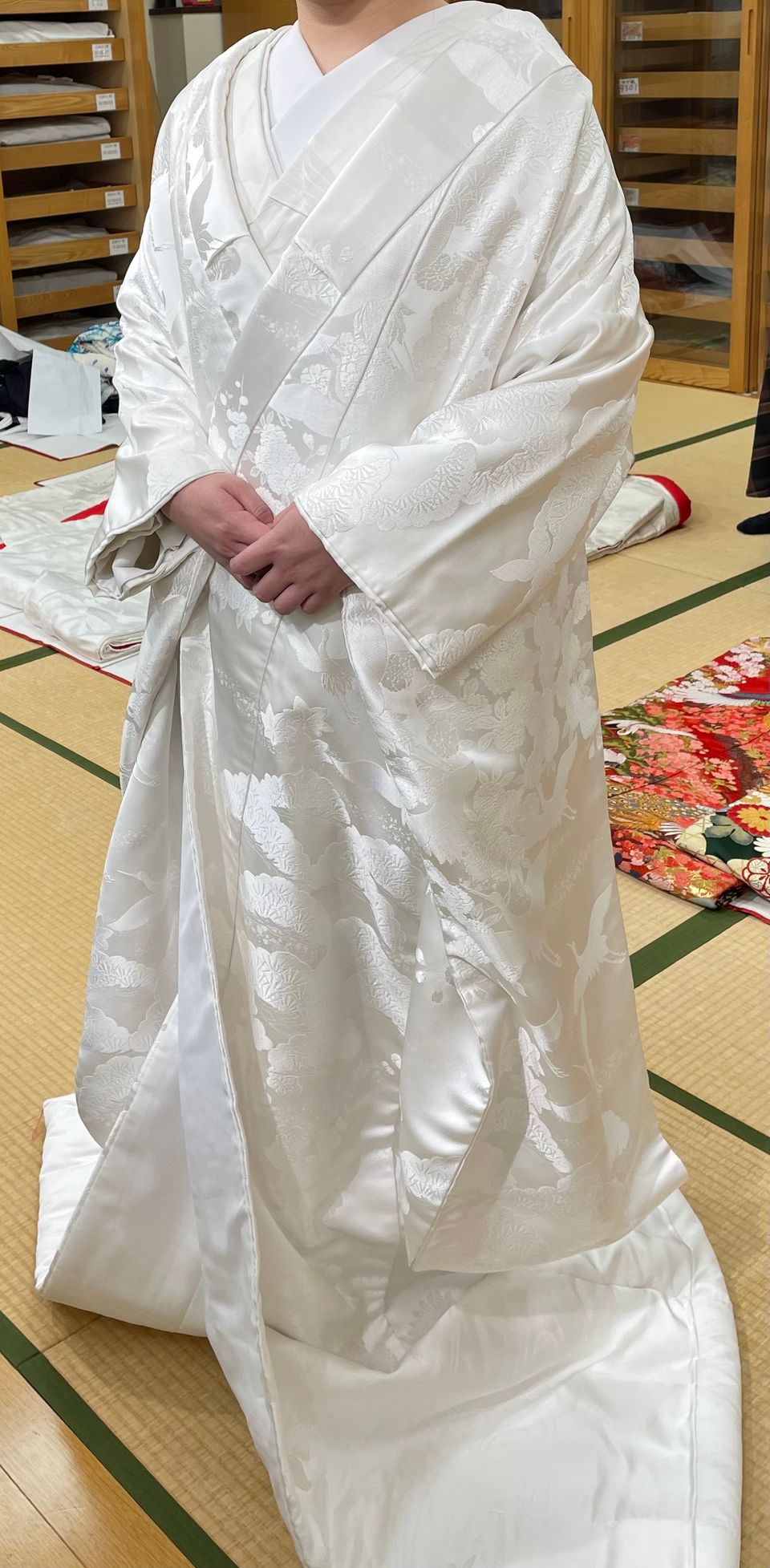 シンプルな白無垢