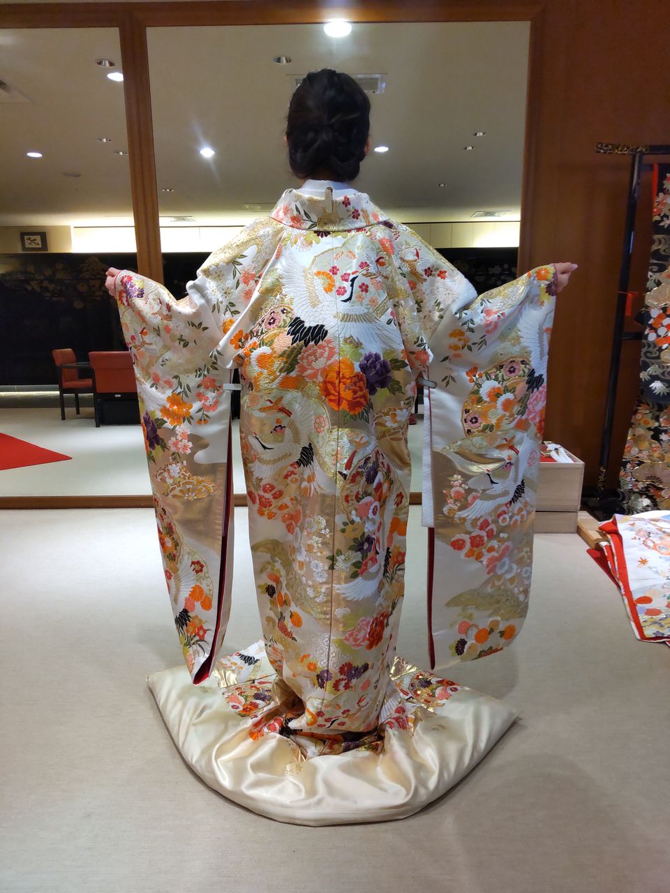 白の色打掛