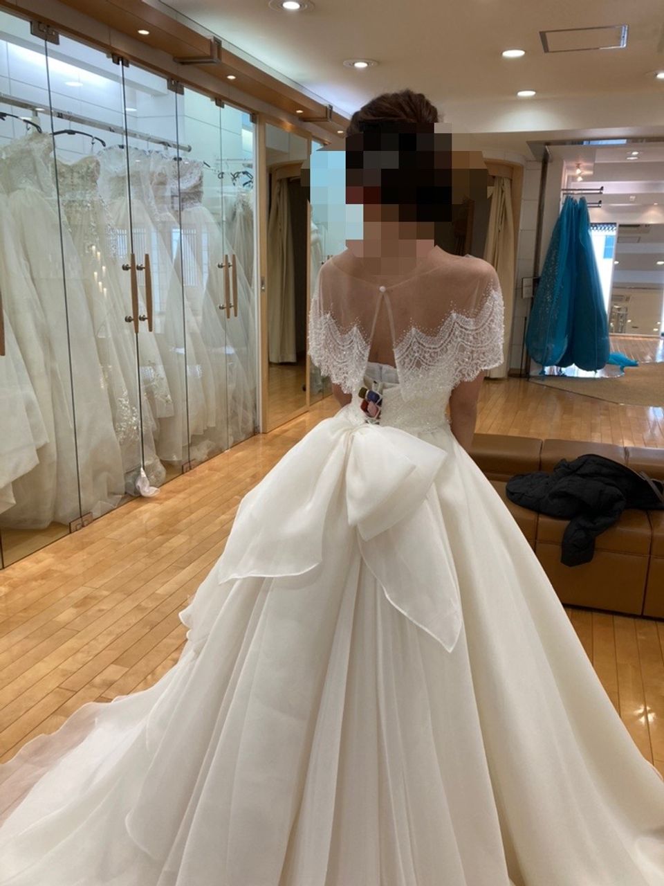 シンプルで大人ぽいドレスでした！