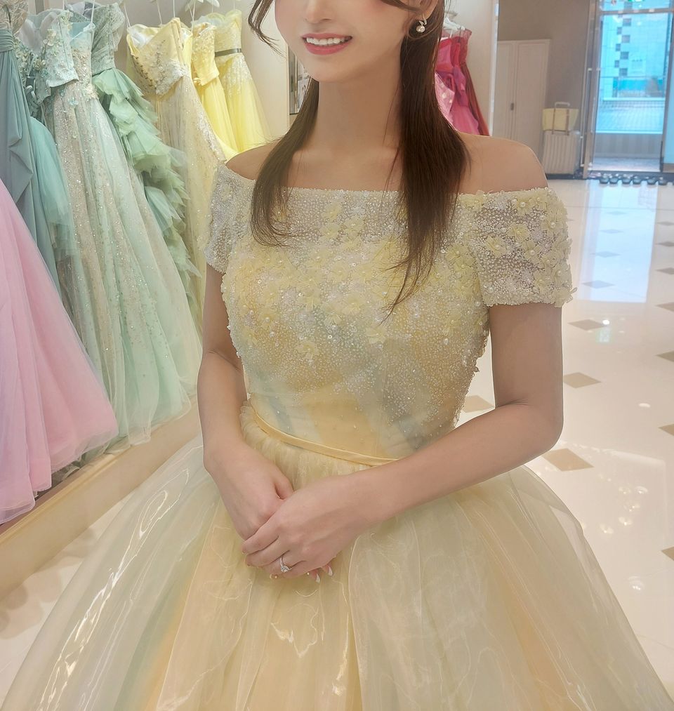 着た人をお姫様にしてくれる最高のドレス