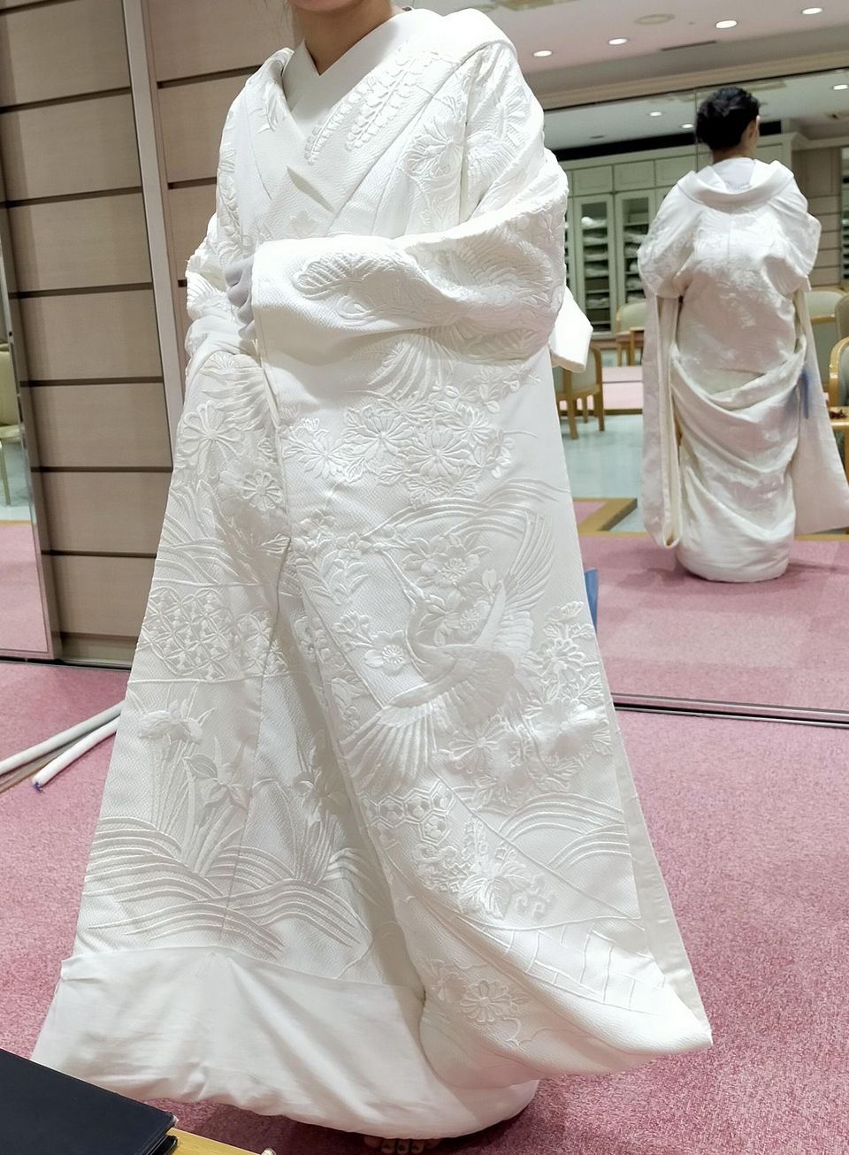 紋様が綺麗な白無垢