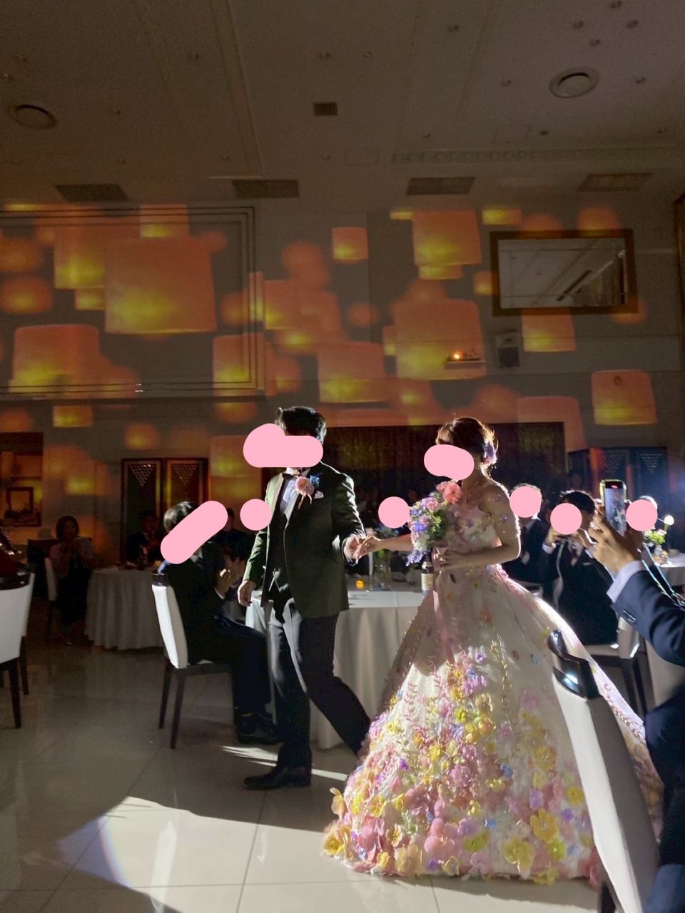 お花たっぷりドレス