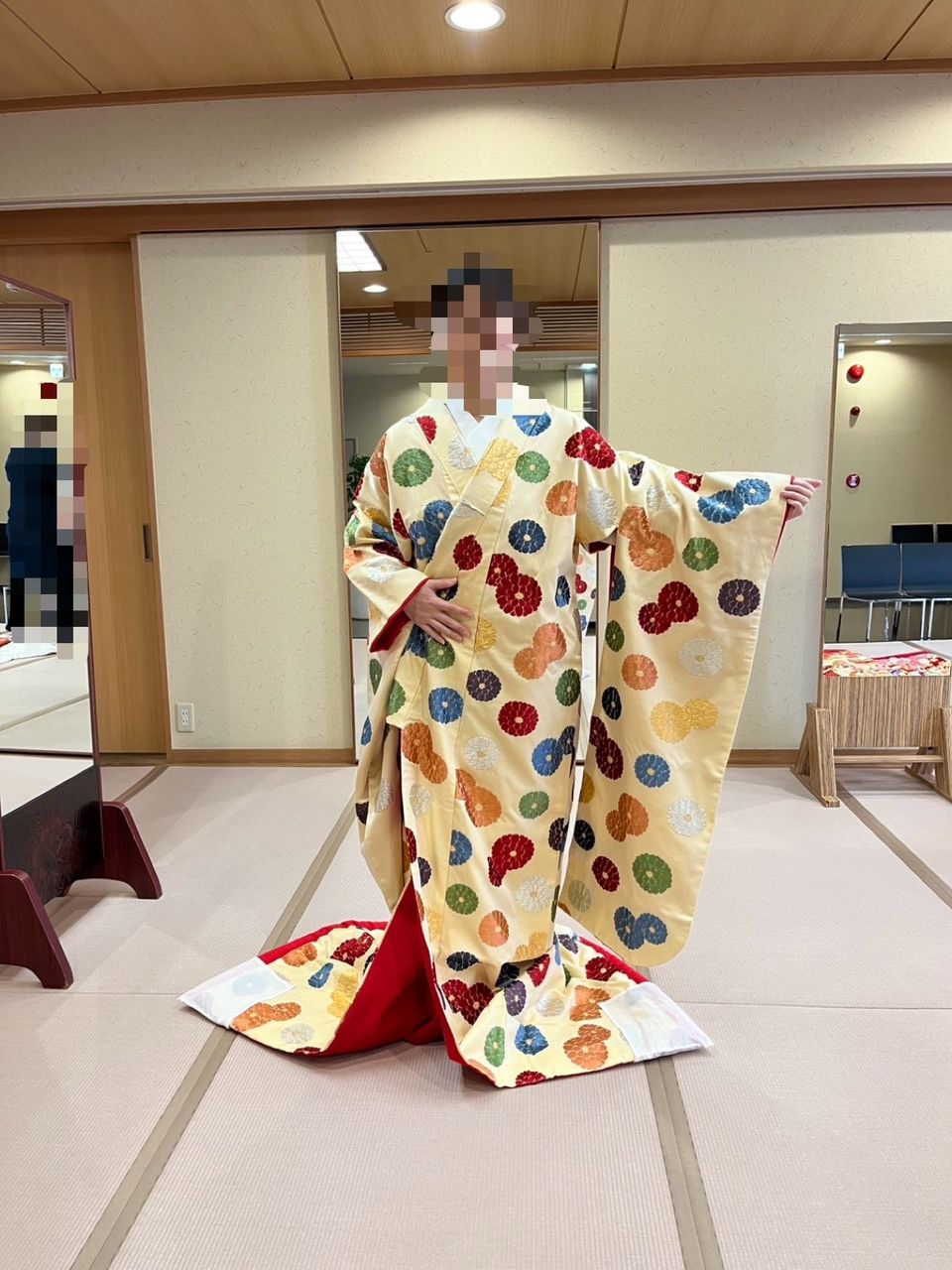 個性的な色打掛