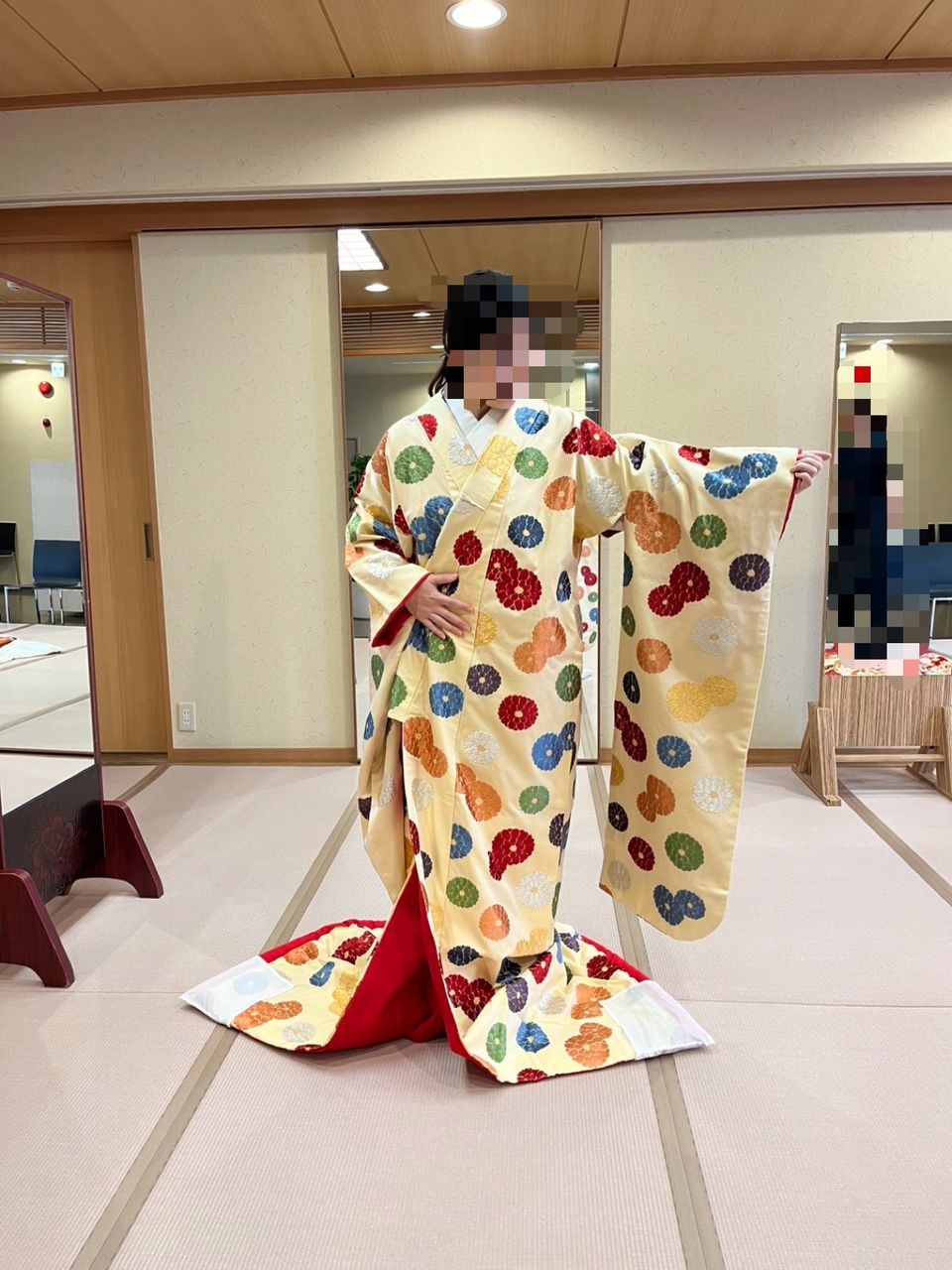 個性的な色打掛