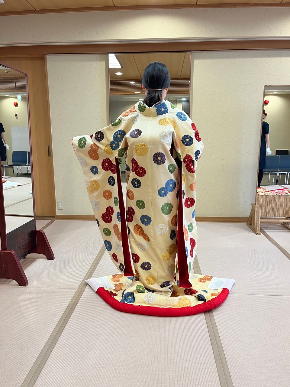 個性的な色打掛