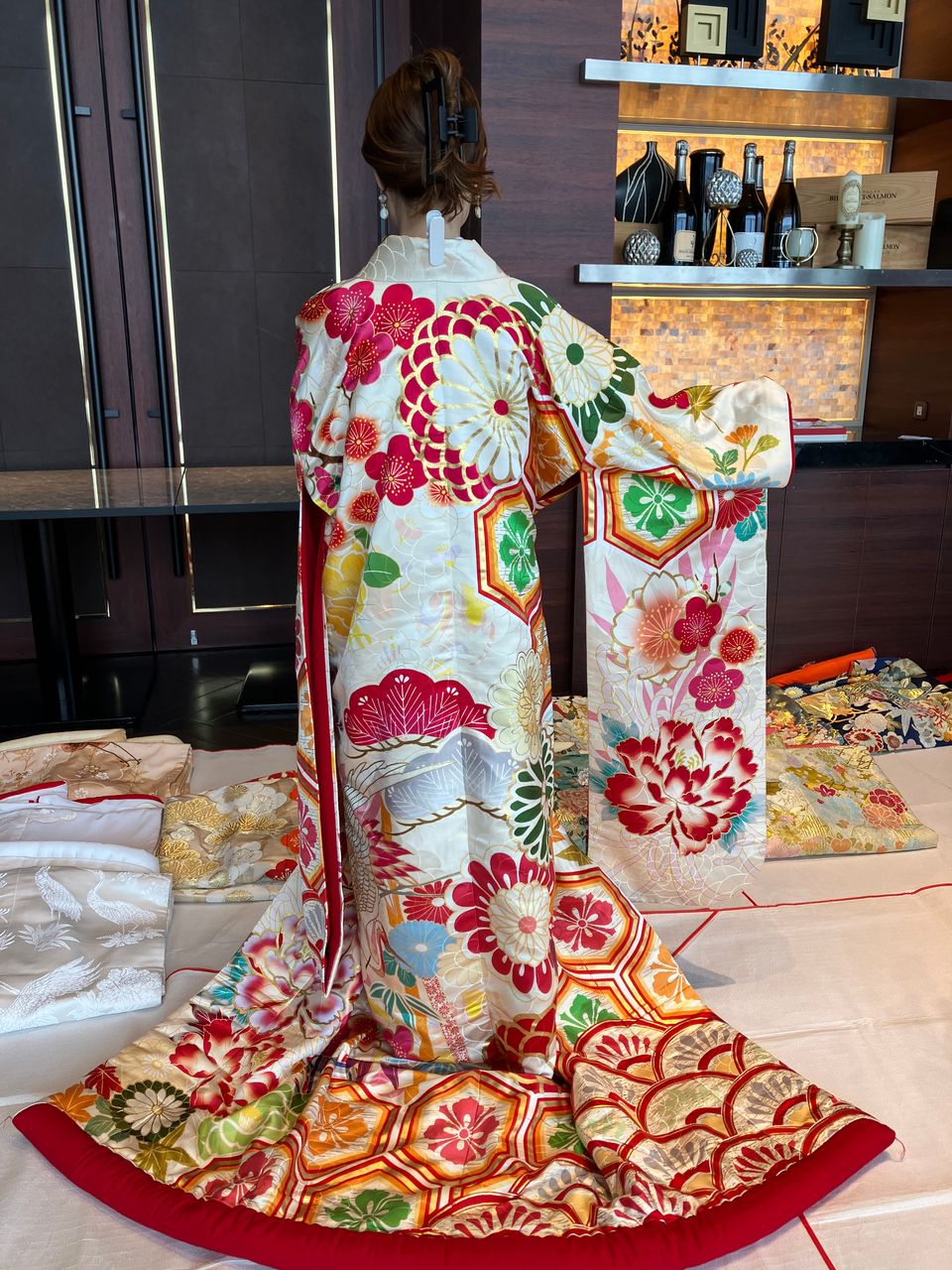 いろんな色が使われていて華やか