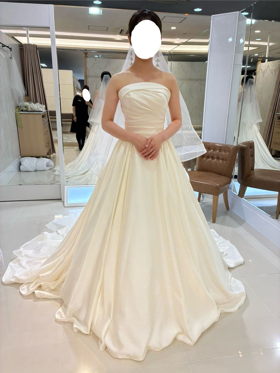 2wayのバルーン袖ドレス