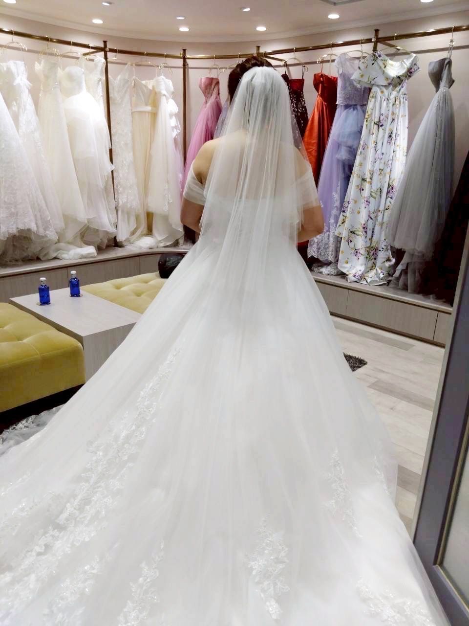 ふんわりしたキュートなドレス