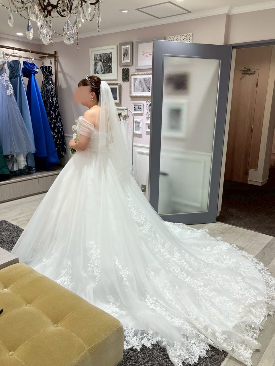 ふんわりしたキュートなドレス