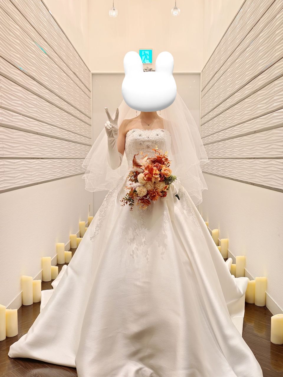 王道ドレスから高貴な雰囲気に変身できる2way