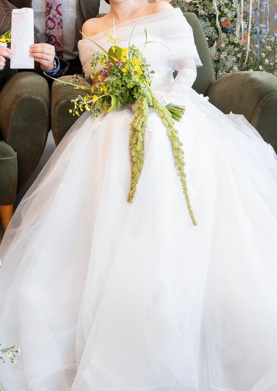 ふわふわのフラードレス