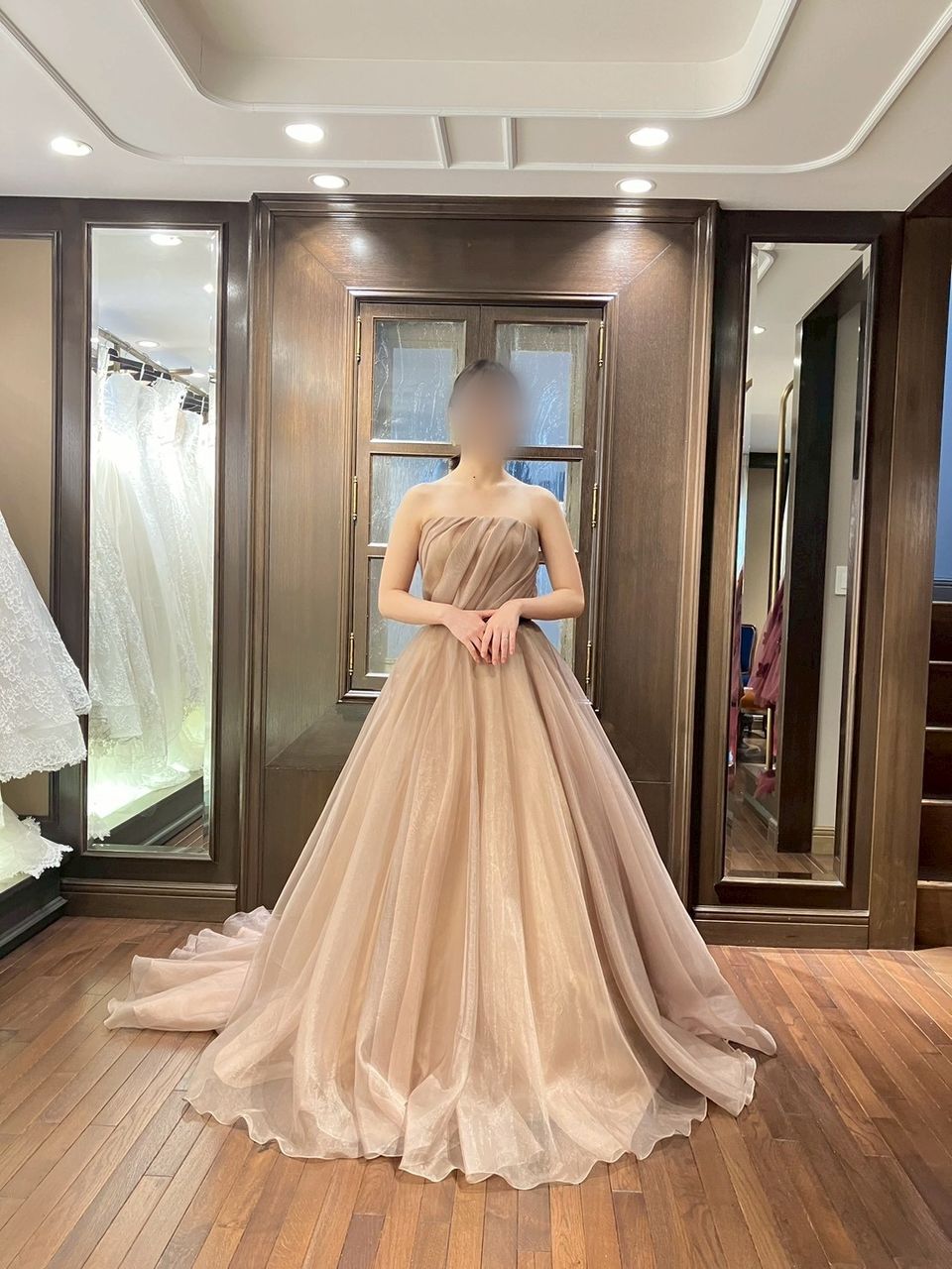 落ち着いた色だけど、ふわふわ感が可愛い