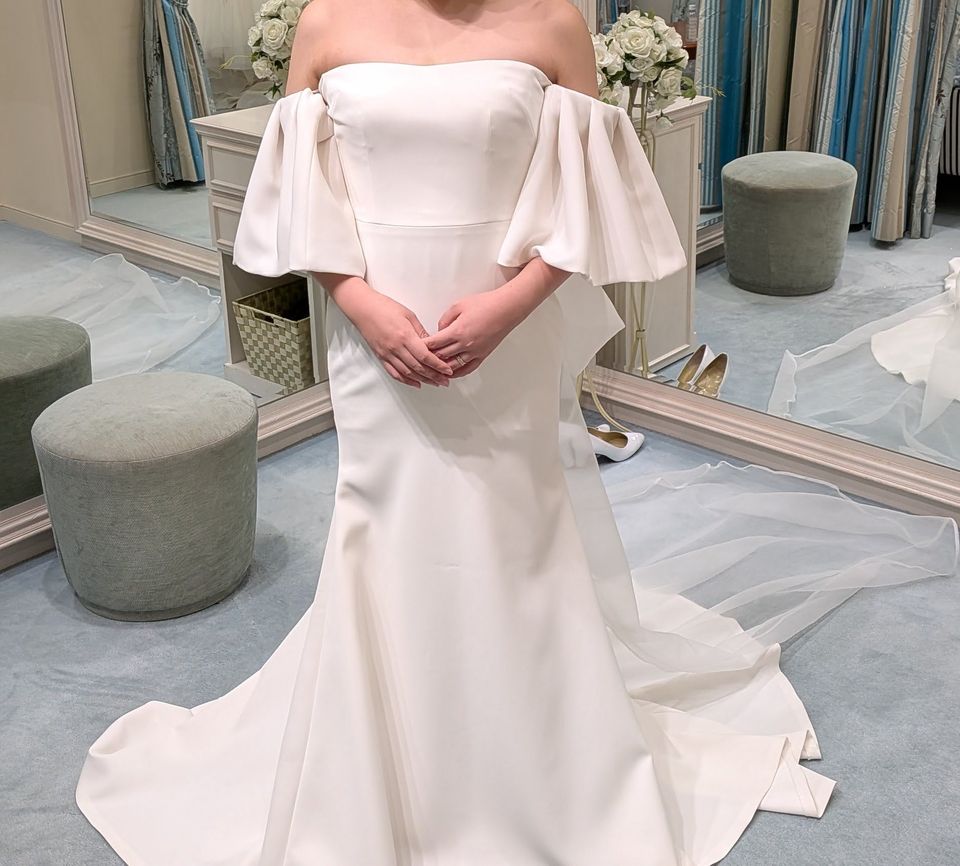 シンプルな丸みマーメイド