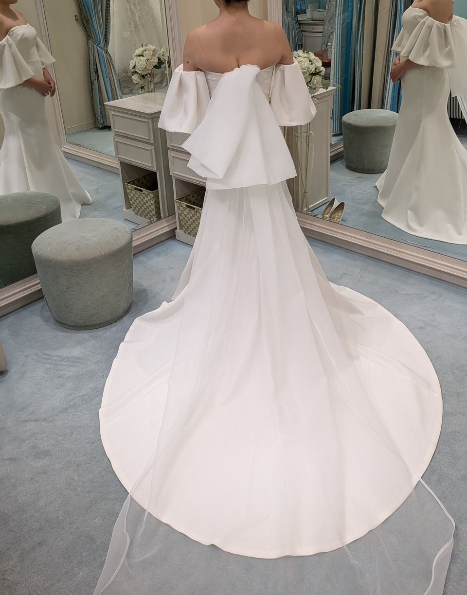 シンプルな丸みマーメイド