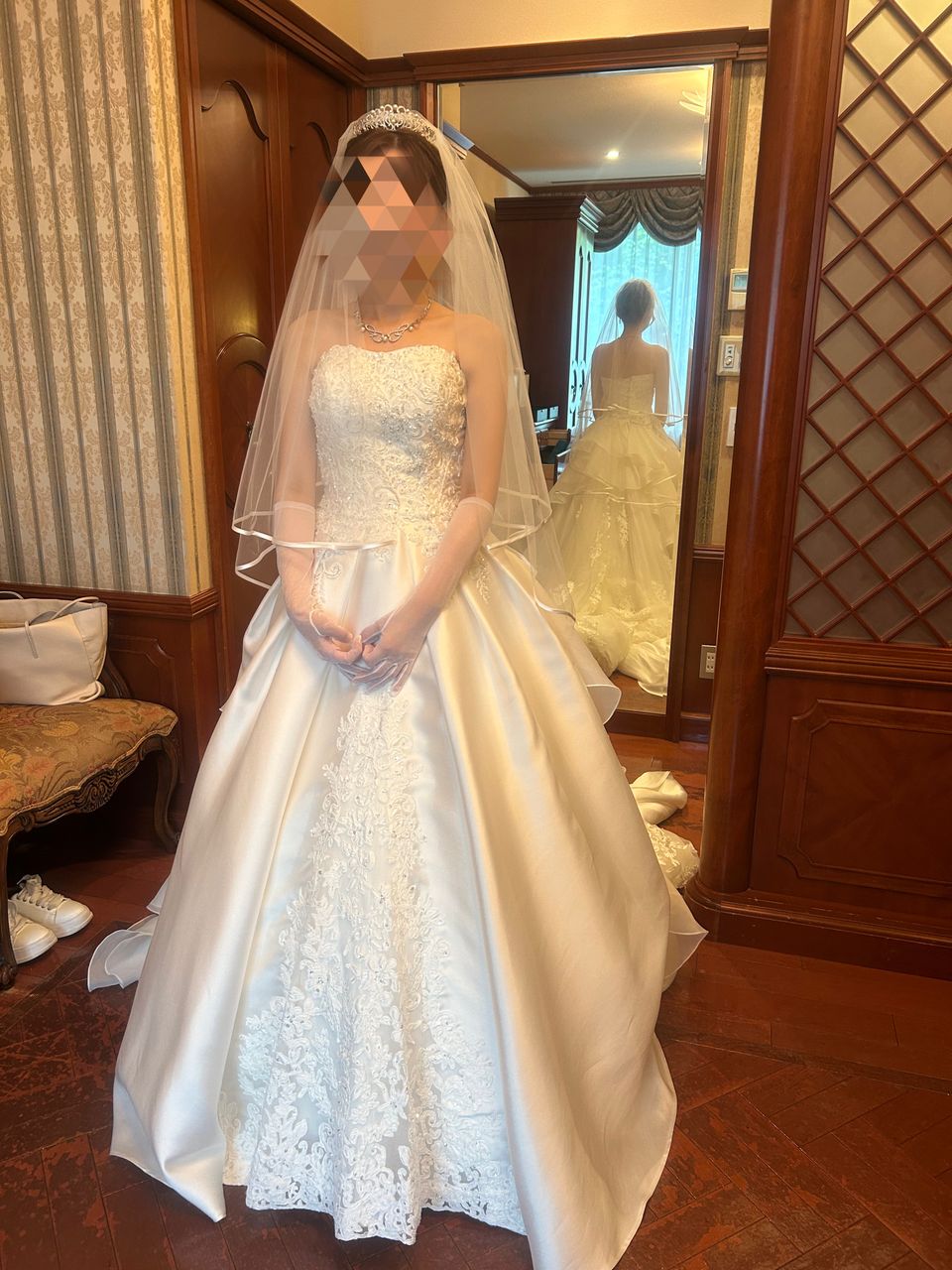 高級感と可愛さのあるドレス