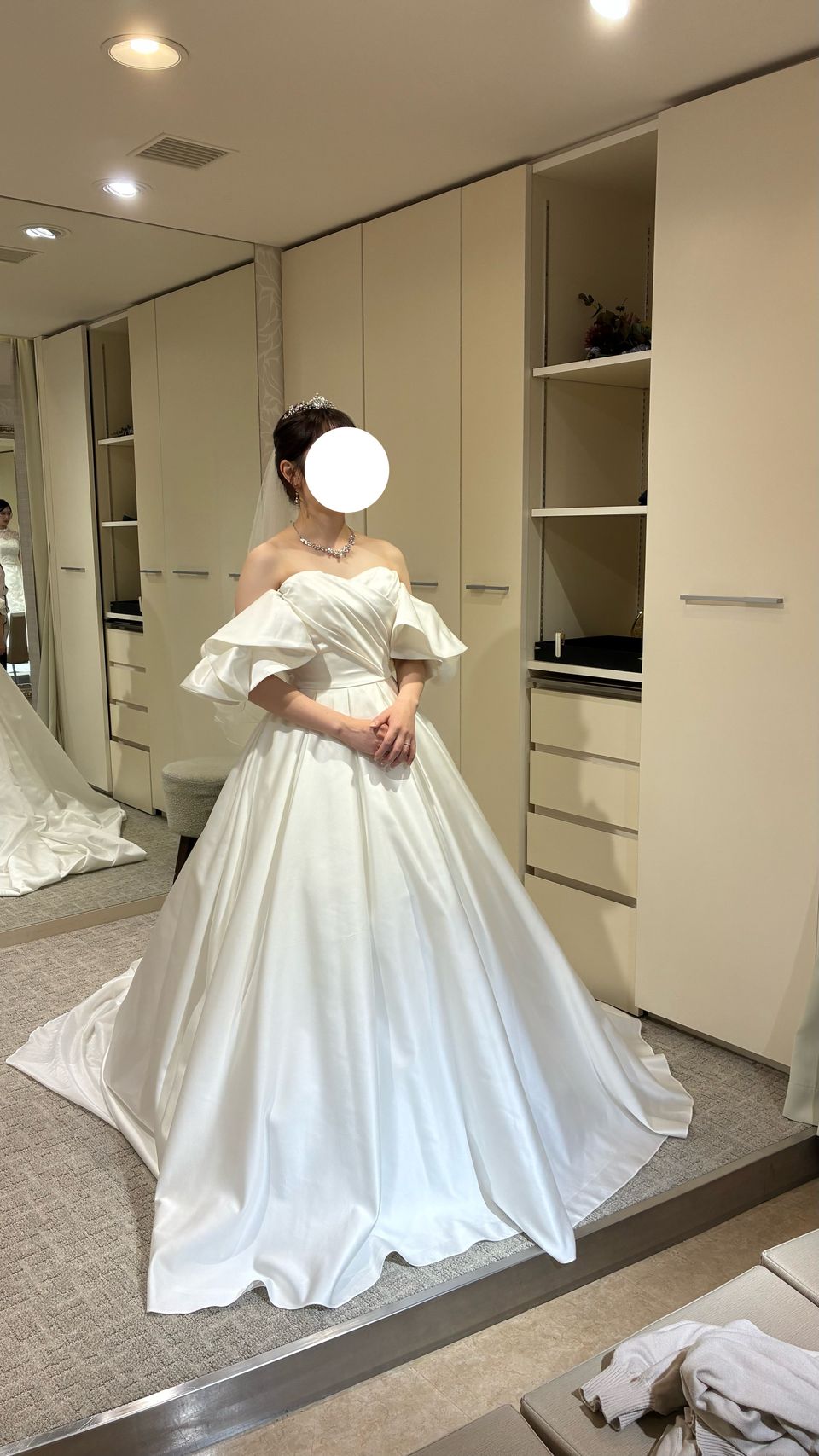 2wayで楽しめるシンプルドレス