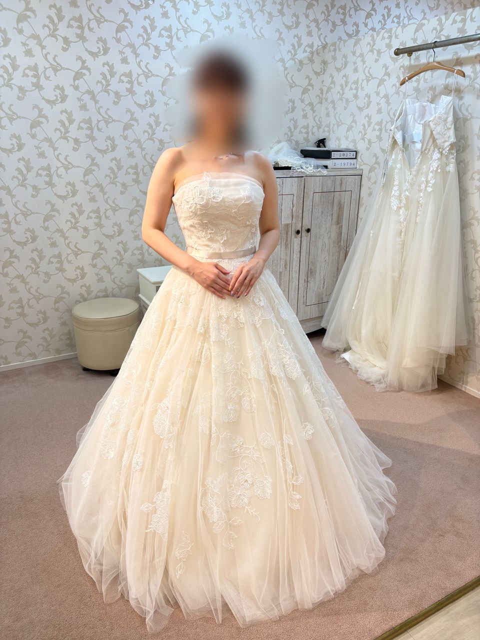 ふんわりピンクで華やかに