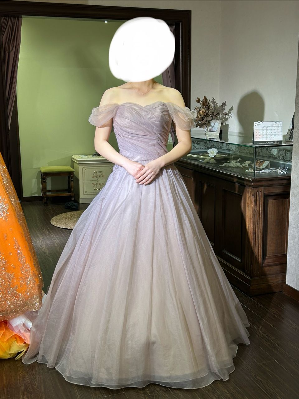 ローウエストドレス!